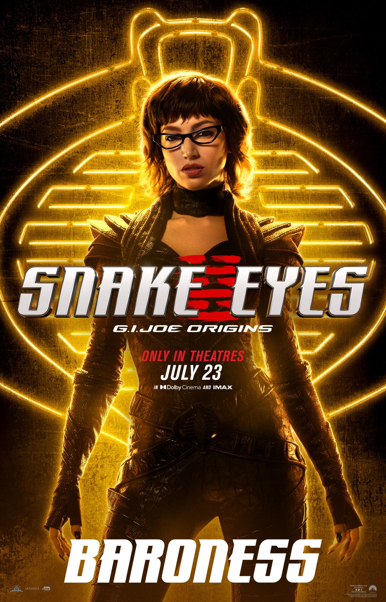 Úrsula Corberó – “Snake Eyes: G.I. Joe Origins” Poster • CelebMafia
