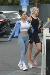 Vanessa Hudgens and GG Magree - Head to a Gym in LA 06/02/2021