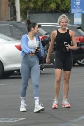 Vanessa Hudgens and GG Magree - Head to a Gym in LA 06/02/2021
