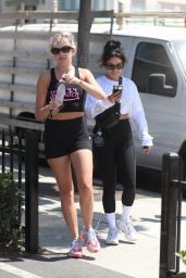 Vanessa Hudgens at DogPound Gym in West Hollywood 06/28/2021