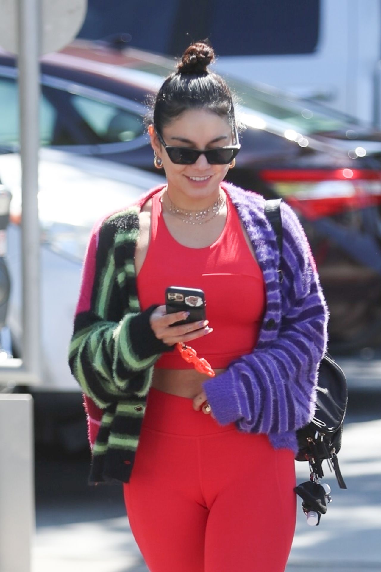 Vanessa Hudgens - Leaving a Gym in West Hollywood 06/23/2021.