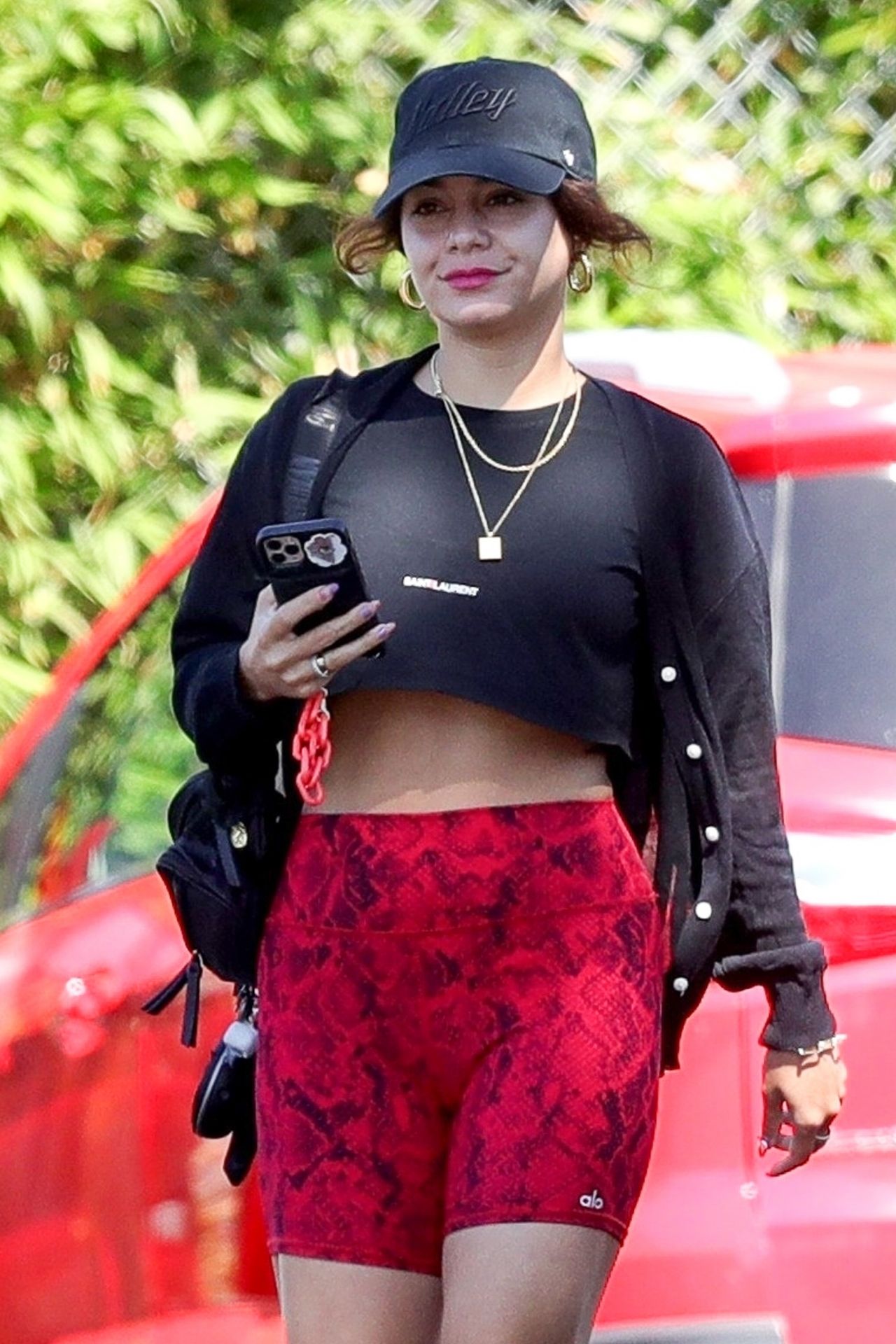 Vanessa Hudgens - Outside the Dogpound Gym in West Hollywood 06/24/2021