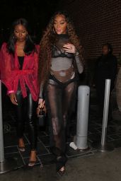 Winnie Harlow Night Out Style - Highlight Room in LA 06/24/2021