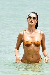 Alessandra Ambrosio in a Bikini - Vacation in Brazil 07/26/2021