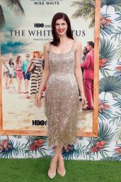 Alexandra Daddario – “The White Lotus” Premiere at Pacific Palisades