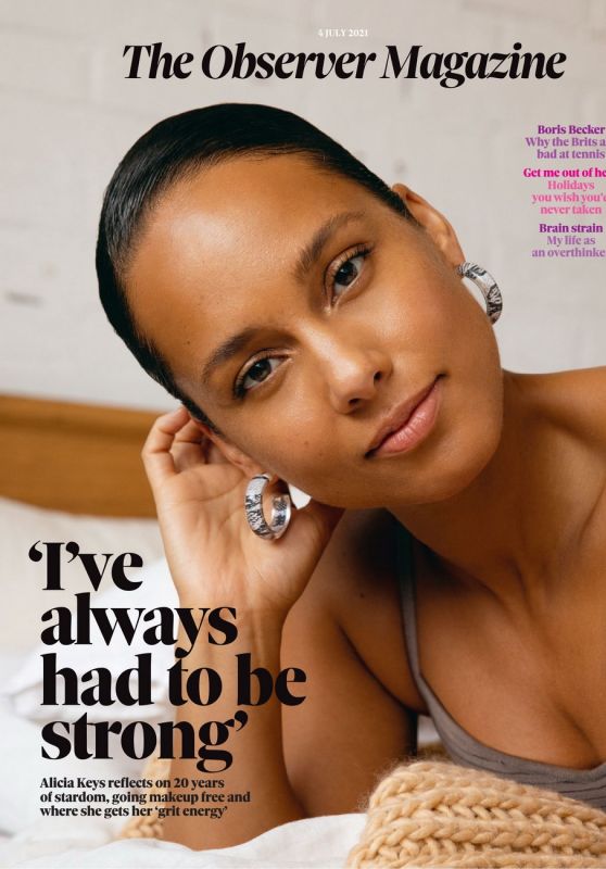 Alicia Keys - The Observer Magazine 07/04/2021