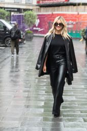 Ashley Roberts in Leather Trousers and Jacketat - London 07/06/2021
