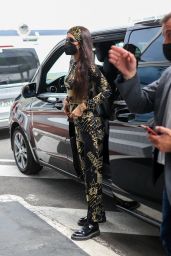 Bella Hadid at Paris-Le Bourget Airport 07/07/2021