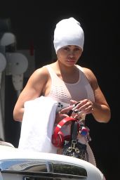 Blac Chyna in Workout Gear - Los Angeles 07/20/2021