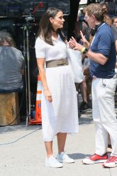 Bridget Moynahan - "And Just Like That" Filming Set in New York 07/27/2021