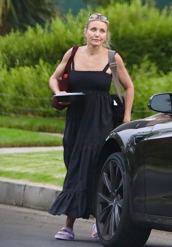 Cameron Diaz - Out in Beverly Hills 07/22/2021