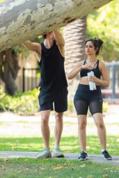 Camila Cabello and Shawn Mendes at a Beverly Hills Park 07/18/2021