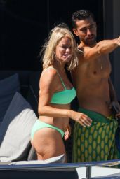 Caroline Stanbury With Her Boyfriend Sergio Carrallo on Holiday in Mykonos 07/02/2021