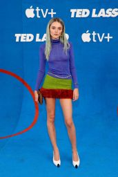 Charlotte Lawrence - "Ted Lasso" Season Two Premiere West Hollywood