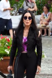 Cher in the Italian Resort of Portofino 07/18/2021