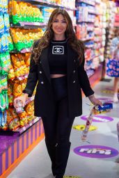 Chloe Ferry - Shopping at Kingdom Of Sweets in Liverpool 07/07/2021