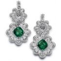 Chopard Emerald Earrings