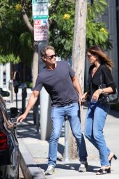 Cindy Crawford and Rande Gerber - Shopping in West Hollywood 07/29/2021