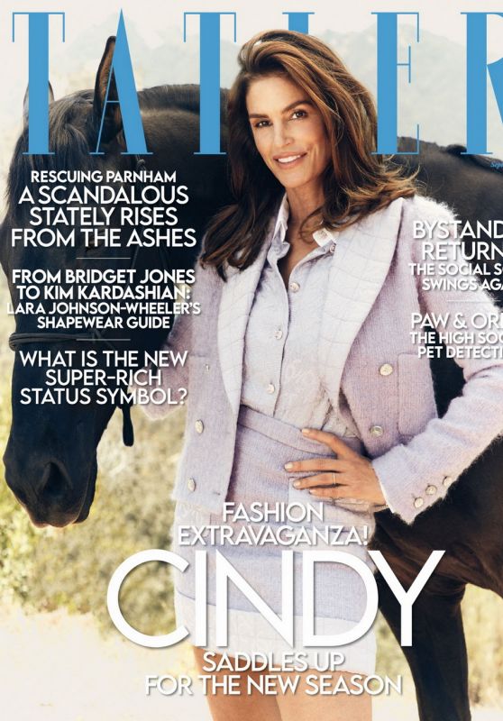 Cindy Crawford - Tatler Magazine UK September 2021 Issue