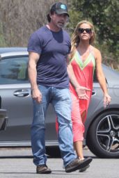 Denise Richards and Aaron Phypers - Out in Malibu 07/13/2021