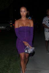 Draya Michele Night Out Style - Pool Party in Encino 07/07/2021