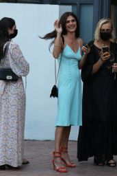 Elisa Sednaoui - Leaving Hotel Le Majestic in Cannes 07/06/2021