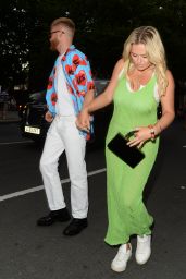 Emily Atack - Outside The Ivy Asia Launch in Chelsea 07/29/2021