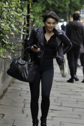 Faye Brookes - Arrives at Barry
