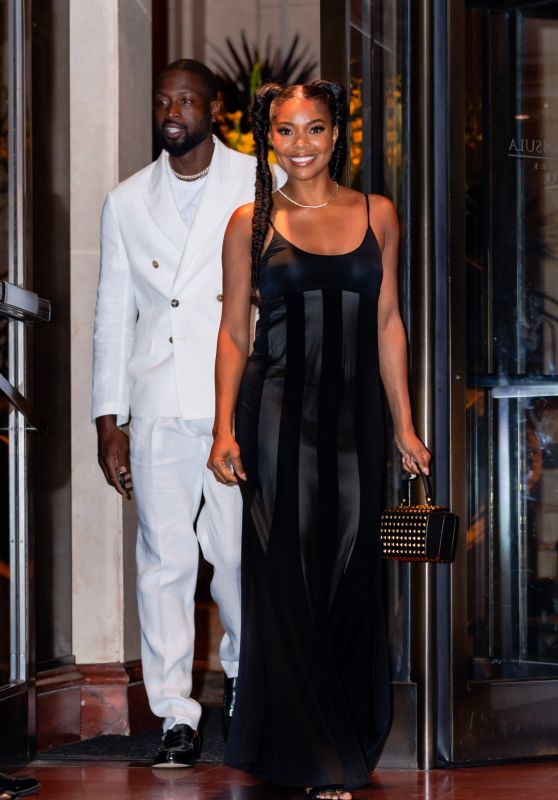 Gabrielle Union and Dwyane Wade - New York 07/17/2021