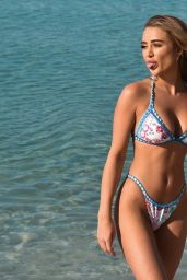 Georgia Harrison in a Bikini - Beach in Miami 07/23/2021