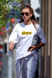Hailey Rhode Bieber - Exiting Voda Spa in West Hollywood 07/25/2021