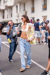 Izabel Goulart - Out in Cannes 07/07/2021