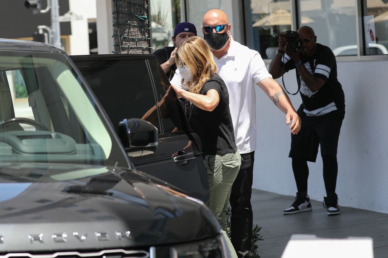 Jennifer Aniston in Casual Outfit - Beverly Hills 07/09/2021