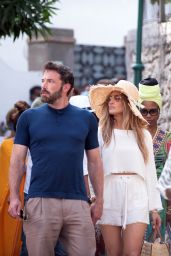 Jennifer Lopez and Ben Affleck - Vacation in Capri 07/27/2021