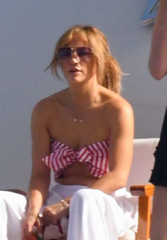 Jennifer Lopez in Amalfi and Sorrento Coast 07/28/2021