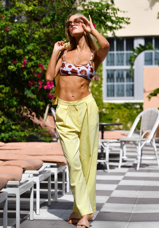 Joy Corrigan - Photoshoot During Miami Swim Week 2021 in Miami Beach 07/08/2021