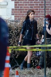 Kaia Gerber and Sierra McCormick - "American Horror Story" Spin Off Filming Set in LA 07/28/2021