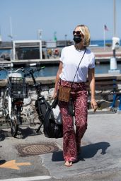 Karolina Kurkova - Arriving in Capri 07/30/2021