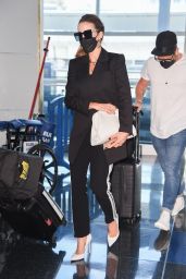 Kate Beckinsale at JFK Airport in New York 07/23/2021