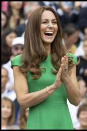 Kate Middleton - Wimbledon Tennis Championships in London 07/10/2021