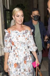Katy Perry at "Le Grand Véfour" in Paris 07/07/2021