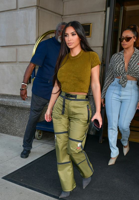 Kim Kardashian at Dover Street Market in New York 07/16/2021