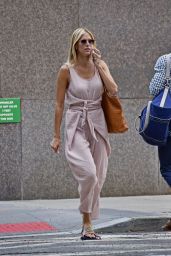 Kristen Taekman in a Pink Outfit - New York 07/29/2021