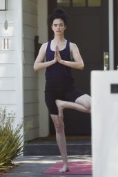 Krysten Ritter - Practicing Some Yoga in LA 07/05/2021