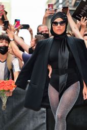 Lady Gaga is Stylish - New York City 07/28/2021