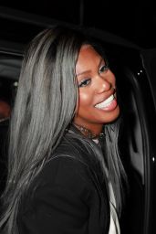 Laverne Cox - Leaving the "Jolt" Movie Premiere Dinner Party at San Vicente Bungalows in West Hollywood 07/19/2021