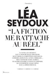 Léa Seydoux - Madame Figaro 07/09/2021 Issue