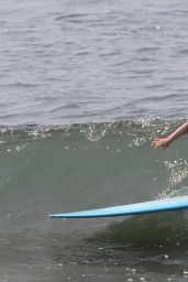Leighton Meester - Shows off Her Surfing Skills in Malibu 07/21/2021