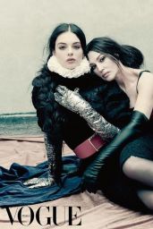 Monica Bellucci and Deva Cassel - Vogue Italy July 2021