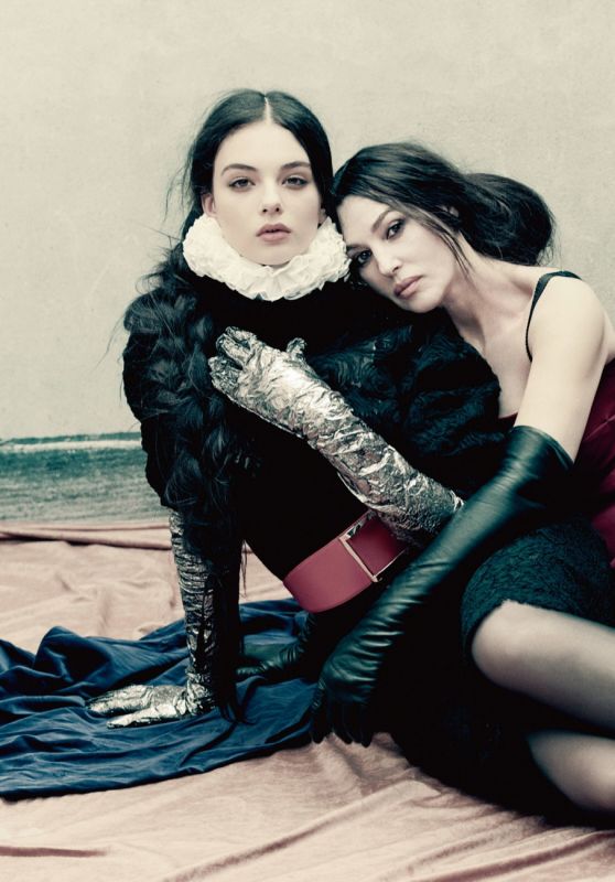 Monica Bellucci and Deva Cassel - Vogue Italy July 2021 Issue